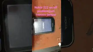 nokia 222 on off botam problem vedio