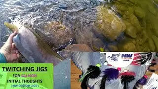 Salmon Fishing TWITCHING Jig Initial Review