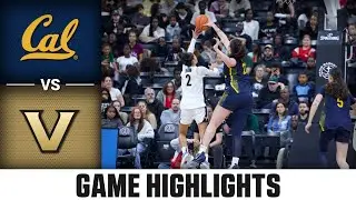 Cal vs. Vanderbilt Game Highlights | 2025-26 ACC Women's Basketball Highlights