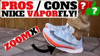 PROS AND CONS NIKE ZOOM VAPORFLY 4% w ZOOMX! (COMPARED TO BOOST | ZOOM FLY | VAPORMAX)