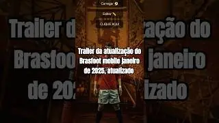 Trailer do Brasfoot mobile janeiro de 2025. Em Breve!!       #shorts #brasfoot #mobile