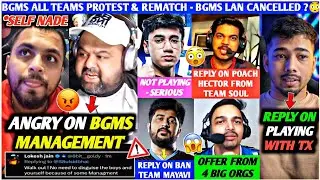 BGMS Cancel/Re-Match - Goldy Bhai ANGRY🥵Iflick on POACH Hector😳TSM Offer Mazy😲NEYO not playing BGMS😱