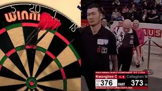 Kwang Hee Cho (조광희) v Michael Callaghan (WDDA Winmau World Championship 2020)