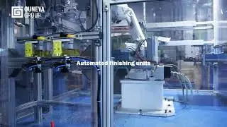 Automated finishing units at Ouneva Group