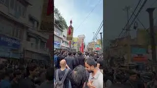 Arbaeen Juloos 20 Safar Delhi 14 August #chehlum #arbaeen #arbaeenwalk #yaali #yahussain #shorts