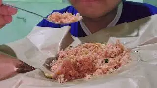 Makan nasi goreng merah #MAKAN #KITCHENTRAVEL #AUDIO #RELAX