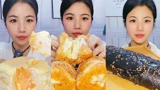 Homemade Cake and Brownie Eating Show | Calm Dessert Mukbang #18