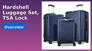 REVIEW (2025): Hardshell Luggage Set, TSA Lock. ESSENTIAL details.