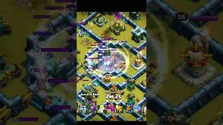 th 14 attack strategy without heroes  #shortsfeed #shorts #coc