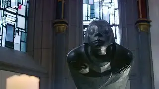 Der Schwebende von Ernst Barlach (deutscher Bildhauer 1870-1938)