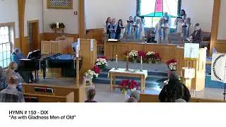 Worship Service, Sunday, January 11, 2026