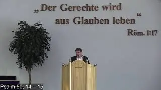 Gottesdienst von FECG Ulmen 26.04.2020 (Livestream)