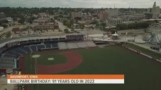 Modern Woodmen Park turns 91: Take a look back at baseball history in QC