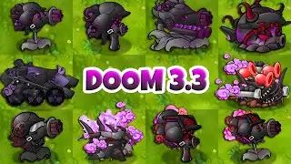 PVZ Fusion 3.3 New Plants - All DOOM Plants Fusion Showcase!