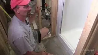 How To Install A Fiberglass Shower