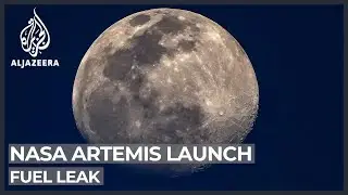 Fuel leak ruins NASA&rsquo;s second attempt at launching Moon rocket