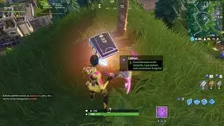 Fortbyte #23 - Found Between An RV Campsite, A Gas Station, And A Monstrous Footprint (Fortnite)