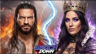 WWE LIVE : ROMAN REIGNS VS QUEEN CHARLOTTE FIGHT PART- 99 #verticallive #wwelivetoday