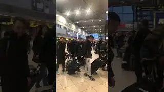 Arriving airport bucharest Romania