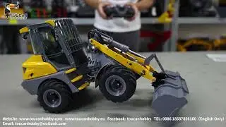 The unbox of the LESU 1/14 MCL8 rc loader