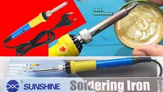 Soldering Iron Unboxing | Sunshine Soldering Iron | 60watt Soldering Iron Kit 220.v@TechMechanic65