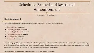 GRAVY NUKED? | Flesh and Blood Ban Announcement