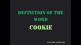 Definition of the word 