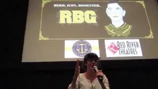 RBG at Red River Theatres Introduction to RBG by filmmaker Julie Cohen