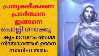 മൂന്നു പ്രാവശ്യം പ്രത്യക്ഷീകരണ പ്രാർത്ഥന ചൊല്ലി നിയോഗങ്ങൾ നേടിയെടുക്കാം | Kreupasanam | കൃപാസനം