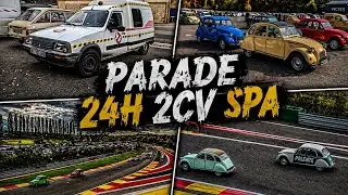 Balade 2cv au 24h C1 2cv a Spa-Francorchamps 🇧🇪