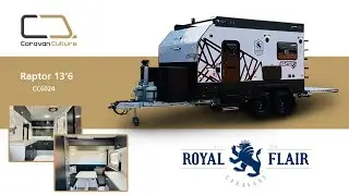 2021 Royal Flair Raptor 13'6 Caravan (CC6024)