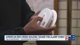 American Red Cross hosting 'Sound the Alarm' event