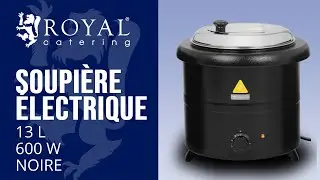 Soupi&egrave;re Royal Catering RCST-13SB | Presentazione del prodotto