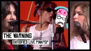 WARNING FANS ARE DEFINITELY SATISFIED!!!! | The Warning - Satisfied Live Pinkpop 2025 (REACTION)