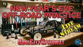 New Year's Eve Indoor Off-Road Carpet Practice | Live Stream | Welland, ON, CA
