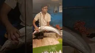 🔥😱 Excellent Big Size Boal Fish Cutting Skills By Expert ✅🐬✅ #shorts​