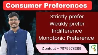 Strictly vs weakly Preference | Consumer preferences | 10 minutes economics