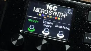 The MICRO SYNTH sound for the HX Stomp!