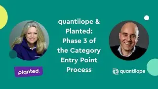 quantilope & Planted: Phase 3 of the Category Entry Point Process