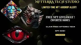 NFTTERRA TECH Claim Free NFT worth 0.2 Eth