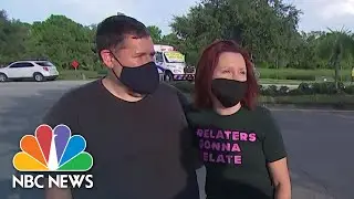 Florida Parents Share Mixed Reactions As Students Return To School In-Person | NBC News NOW