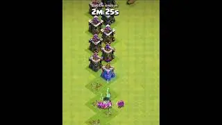 Eight Super Archer Vs All Level Archer Tower - COC