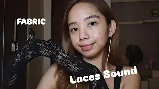 Extremely Soft Lace Fabric 🤍 ASMR Rubbing & Scratching