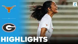 Texas vs Georgia | NCAA College Women's Soccer | Highlights - October 16, 2025