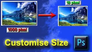 How to Easily Resize Your Image in Photoshop | Quick Tutorial | Part - 10 | Sahat Tech Studio |
