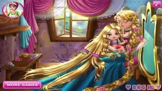 Rapunzel Baby Wash &hearts; Disney Princess Rapunzel Baby Care Game for Kids