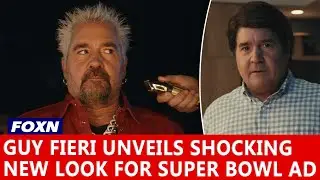 Guy Fieri Unveils Shocking New Look for Super Bowl Ad