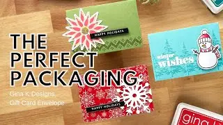 Gina K. Designs Gift Card Envelopes: 3 Very EASY Designs!
