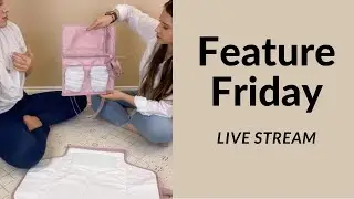Crossbody Diaper Changing Handbag -  Handbag Features!