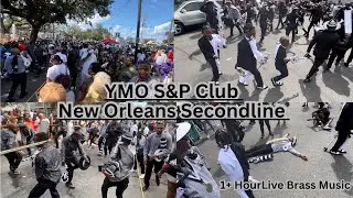 YMO Social&Pleasure Club | New Orleans Epic Secondline |DaTruth Brass Band | Footwork 🔥
